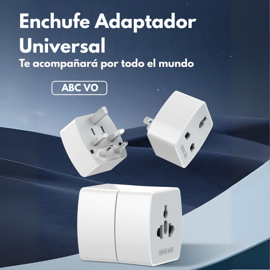 Adaptador de viaje universal LDNIO Z4 compatible con más de 150 países, seguro y compacto