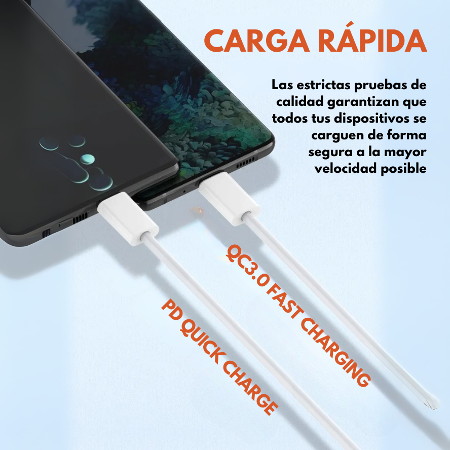 Cable Micro-USB LDNIO LS891 de 1 metro con carga rápida de 25W y diseño reforzado