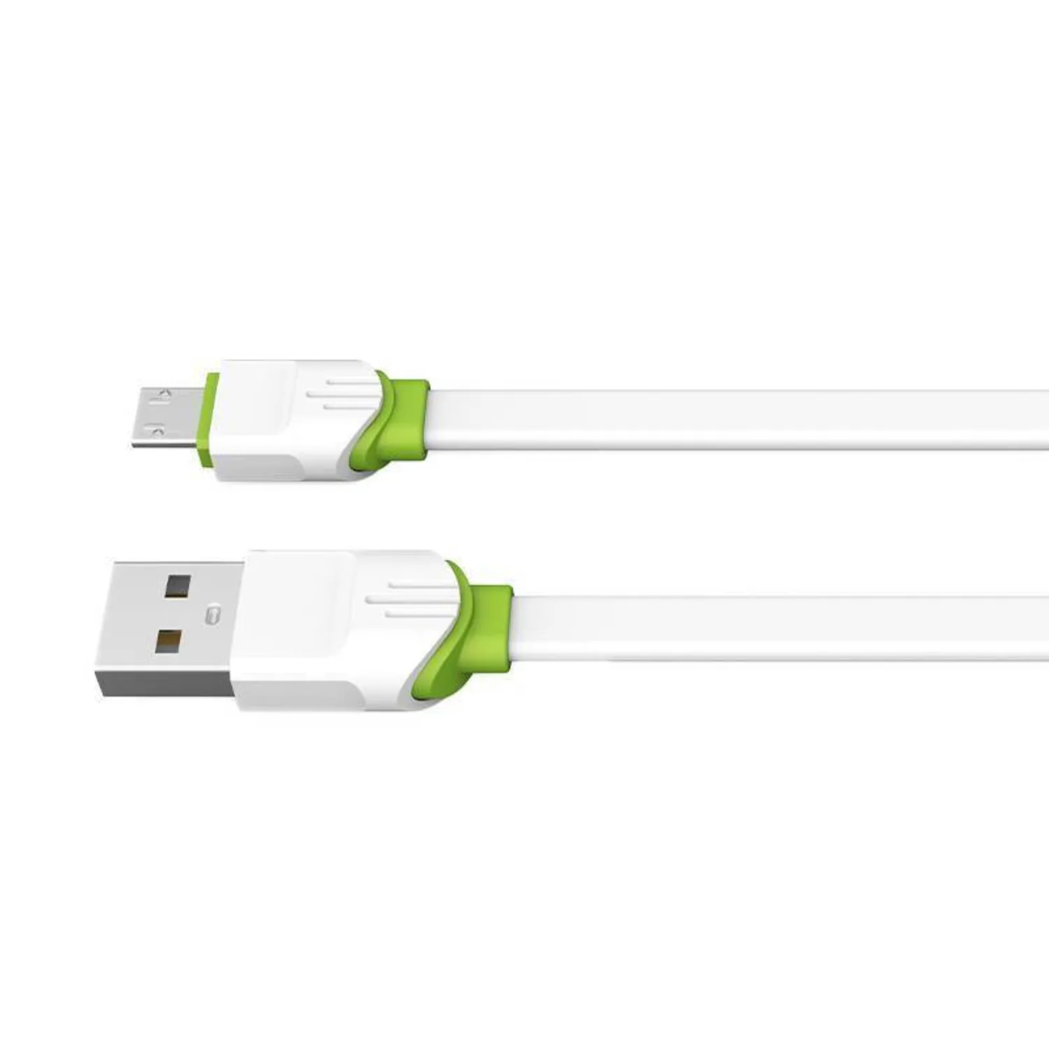 Cable USB-A a Micro-USB reforzado de 2 metros y 2.4A de carga rápida, ideal para celulares y dispositivos Android