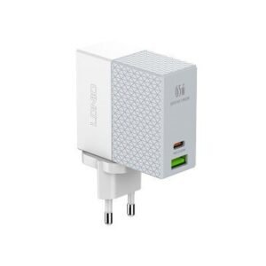 cargador LDNIO 65W USB-C PD carga rápida laptop MacBook iPhone Android