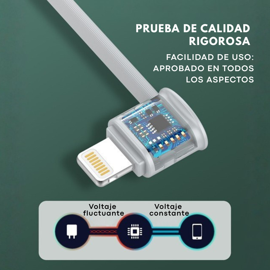 Cable 3 en 1 LDNIO LC130 con diseño tipo llavero, carga rápida de 3.8A y conectores Tipo-C, Lightning y Micro USB ideal para uso diario y viajes.